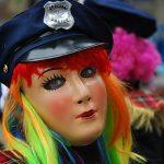 Une policière Carnaval de limoux goudils