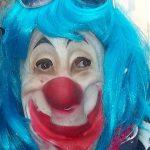 Clown bleu Carnaval de limoux goudils